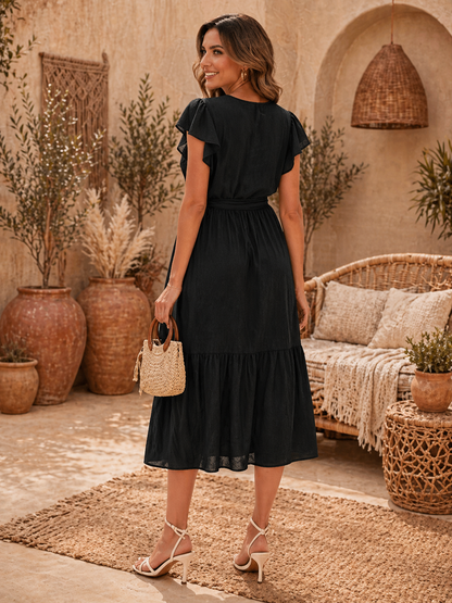🌿 Effortless Linen Dress – Breezy Everyday Elegance